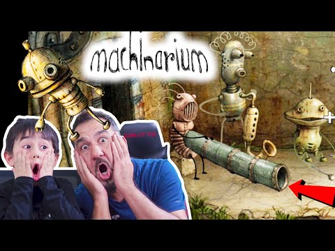MYSTERIOUS MUSICIAN ROBOTS and THE LOST DOG! | PLAYING MACHINARIUM #2