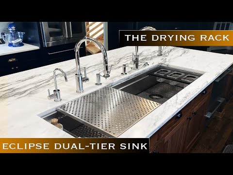 The Drying Rack Sink Accessory - Drainboard Sink Alternative