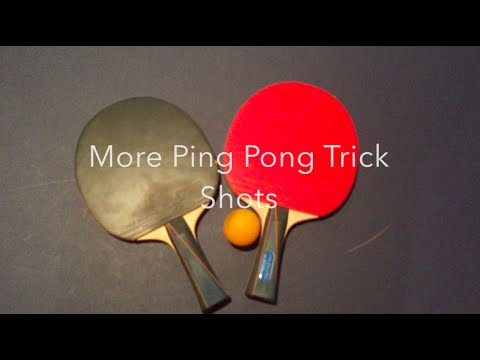 More Ping Pong Trick Shots | B.A.M.Shots