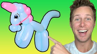 Download lagu How to Make a Balloon Unicorn, Pony, Horse - Balloon Twisting Tutorial mp3