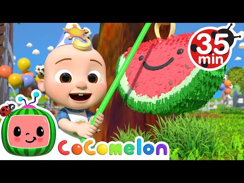 Birthday At The Farm Song + More Nursery Rhymes & Kids Songs - CoComelon
