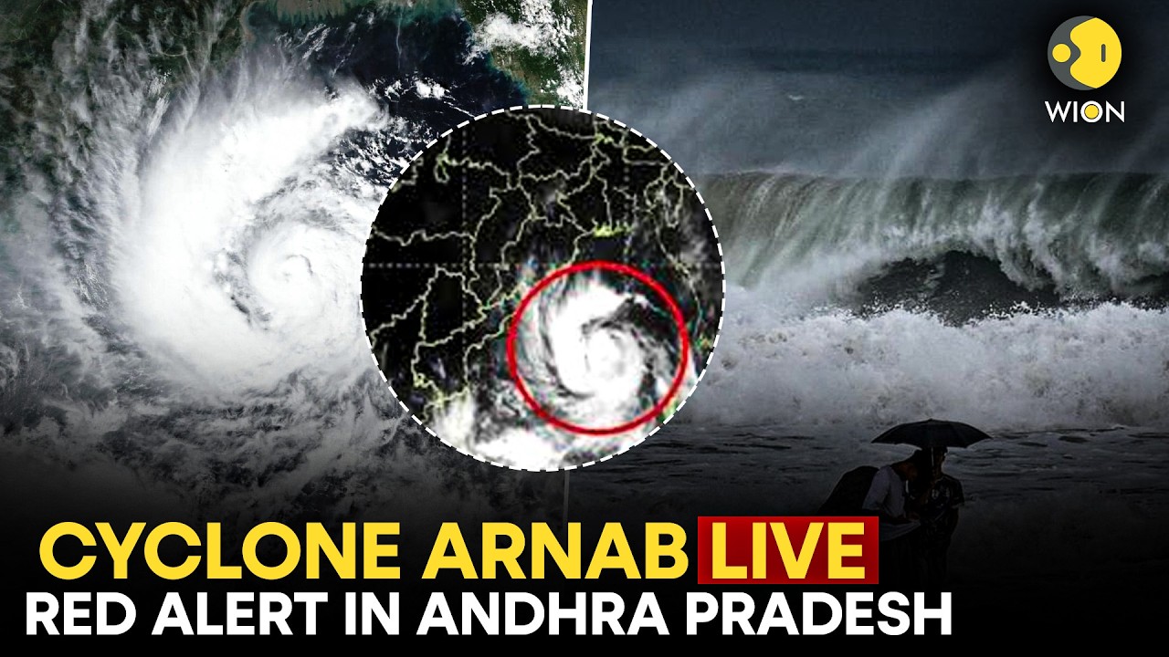 Cyclone Arnab LIVE: Heavy Rain Alert For Coastal Andhra Pradesh, Odisha And Karnataka | WION