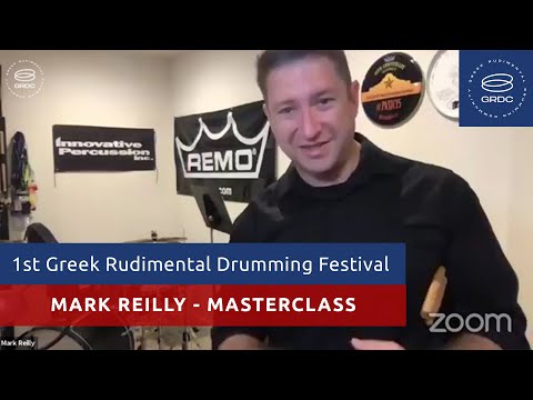 Mark Reilly Masterclass - 1st Greek Rudimental Drumming Festival