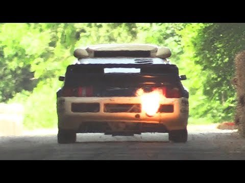 800hp Ford RS200 Evo 2 RallyCross Monster in Action + Crash!