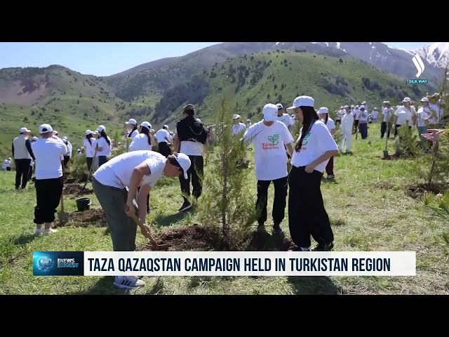 Туркистонда «Таза Қазақстан» акцияси ўтказилди