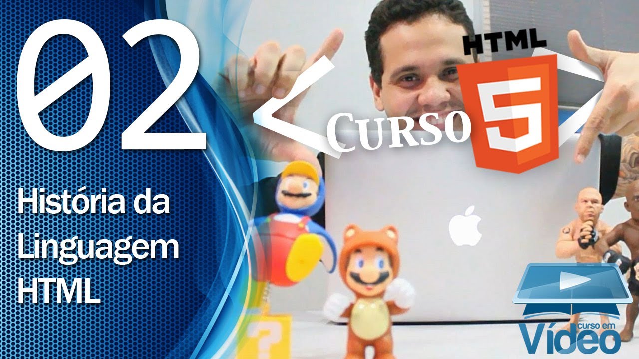 Curso de HTML5 - 02 - História da HTML - by Gustavo Guanabara