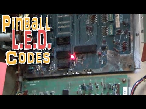 Bally & Stern LED Codes Explained In Detail - DRACULA PINBALL Video #6 - Fixing The PCB's
