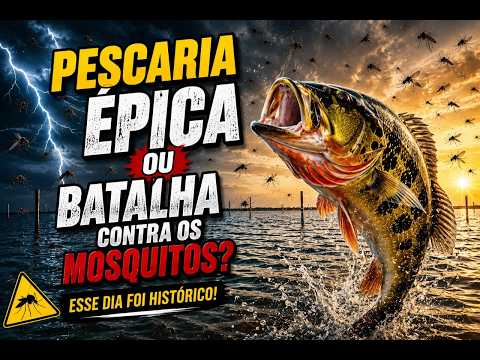 Pescaria Épica ou batalha contra os mosquitos? Esse dia foi hitórico!