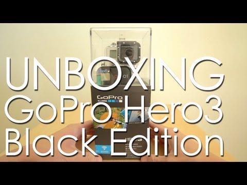 GoPro Hero 3 Black Edition - UNBOXING