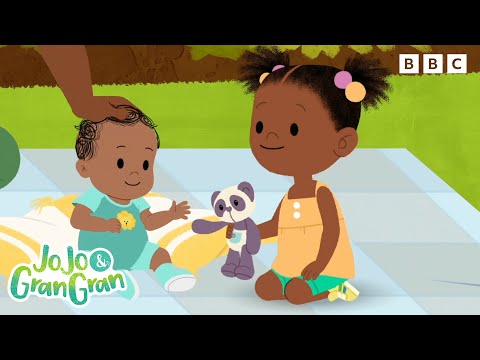 JoJo Meets Baby Akeel | It's Time to Meet a New Baby | JoJo and Gran Gran Official
