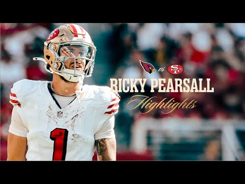 Every Ricky Pearsall Catch from His 117-Yard Game vs. Cardinals | Week 3