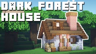 Minecraft - Dark Oak Forest House Tutorial (How to Build)