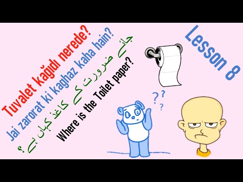 Learn Turkish Through Urdu Hindi - Lesson 8 | اردو ہندی کے ذریعے ترکی سیکھیں - سبق 8