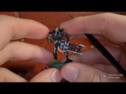 Parade ready Necron warrior: Nihilakh  Dynasty