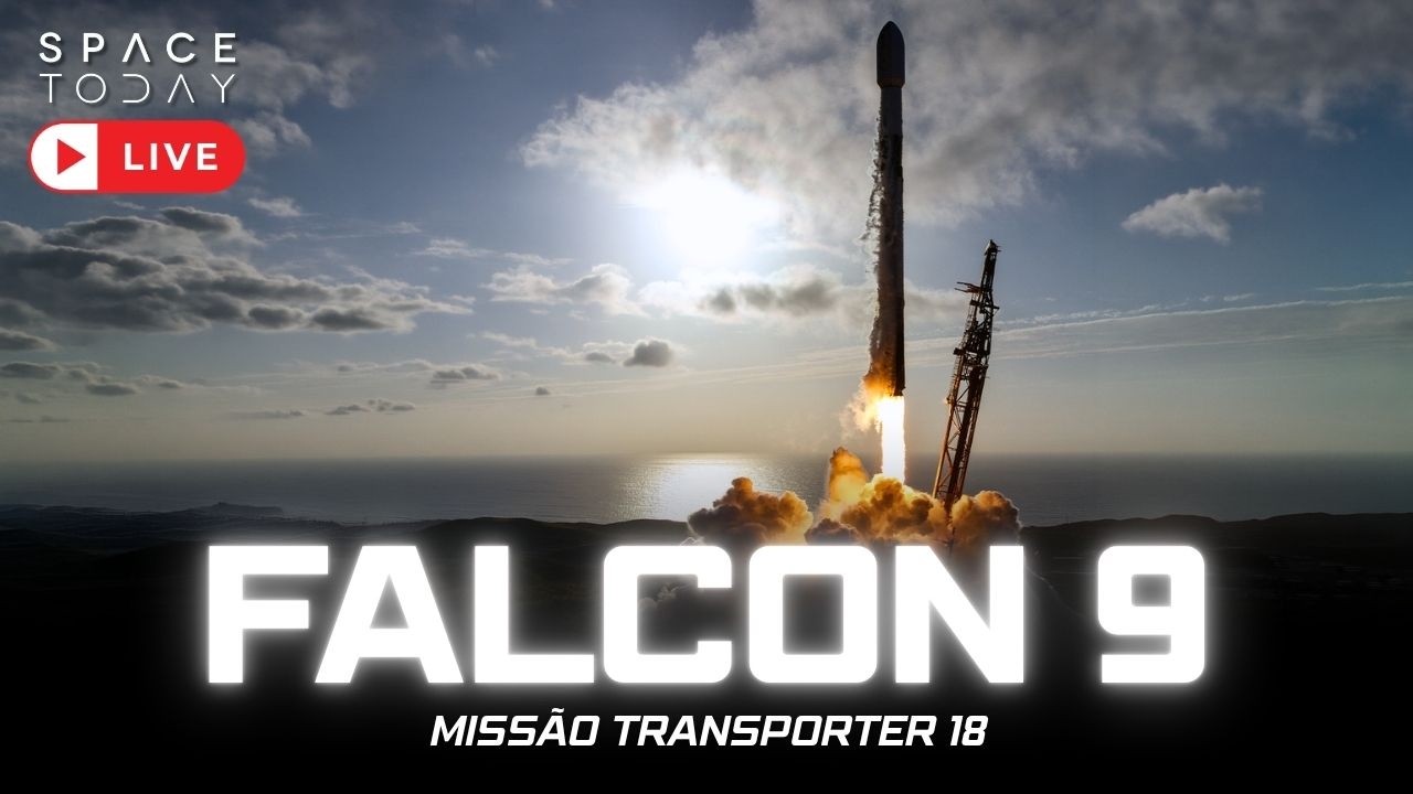 LANÇAMENTO FALCON 9 COM POUSO EM TERRA !!!! | MISSÃO TRANSPORTER 18