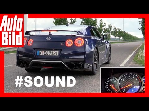 So klingt der Nissan GT-R (2016) SOUND