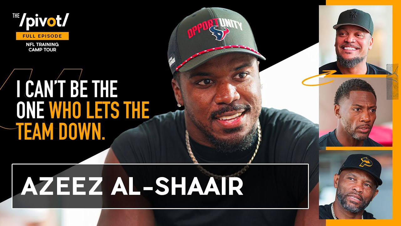 Azeez Al-Shaair on the Trevor Lawrence hit, faith, adversity & leading the Texans Defense| The Pivot