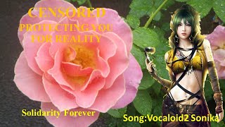 【Sonika】 Solidarity forever. ; Let's exterminate the child labour ! 児童労働の撲滅！ 【Vocaloid 2】；ソニカ