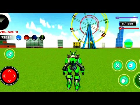 Bull Robot Car Transformer Games - Car Game Android Gameplay