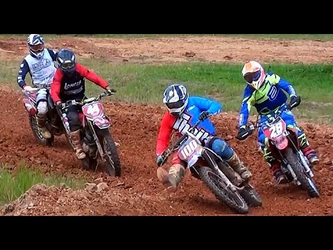 Disputa forte na 1a etapa do Campeonato Catarinense de Velocross Fl Nacional