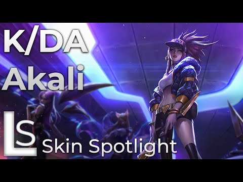 KDA Akali - Skin Spotlight - League of Legends