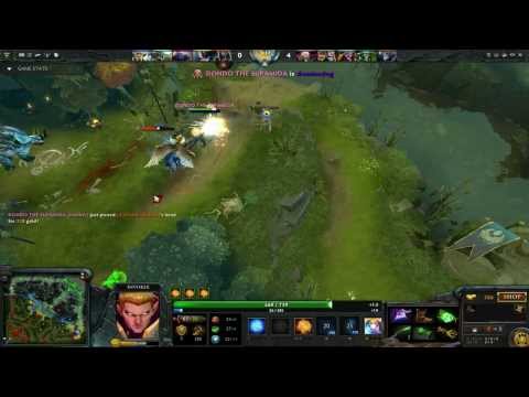 Na`Vi Dendi Invoker 24-1 Gameplay with Rampage