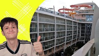 Allure of the Seas Cabin 12615 Central Park Balcony after refurbishment