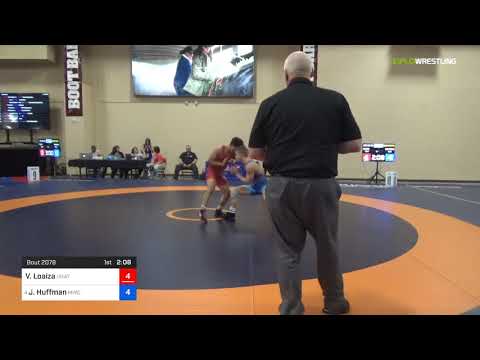 2018 Marine Corps US Open/UWW Junior Greco Roman 60 Quarters - Vicente Loaiza (Unat) Vs. Jack Huff