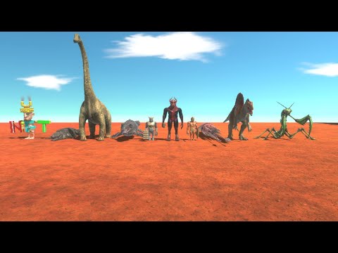 💲💲 140 - 160 TEAM VS ALL BOSS EACH FACTIONS (Similiar Price) - Animal Revolt Battle Simulator