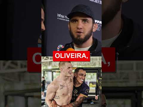Islam Makhachev’s brutal warning to Charles Oliveira #ufc #islammakhachev #mma
