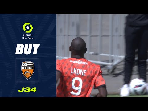 But Ibrahima KONE (32' - FCL) FC LORIENT - STADE BRESTOIS 29 (2-1) 22/23