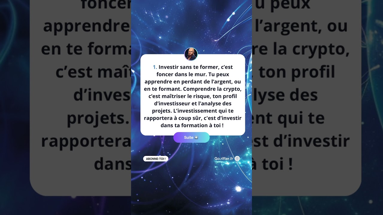 Tu dois ABSOLUMENT te former ! 📚📖