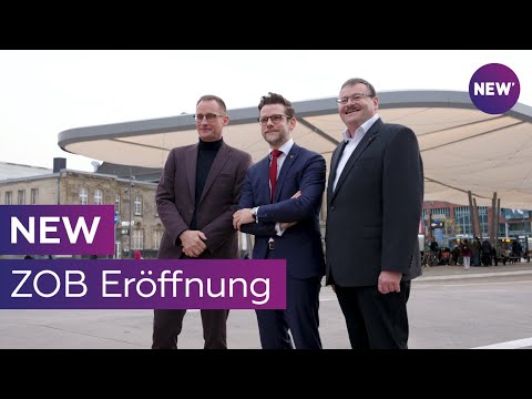 Eröffnung des neuen Zentralen Omnibusbahnhofs (ZOB) in Mönchengladbach – NEW Gruppe