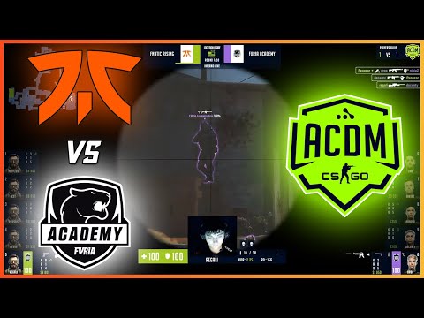Fnatic Rising vs Furia Academy | WePlay Academy League Season 1 - HiGHLiGHTS | CSGO