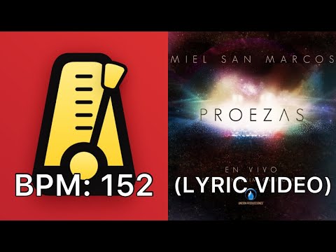 Miel San Marcos - Los Muros Caerán (Lyric Video with Click Sound)