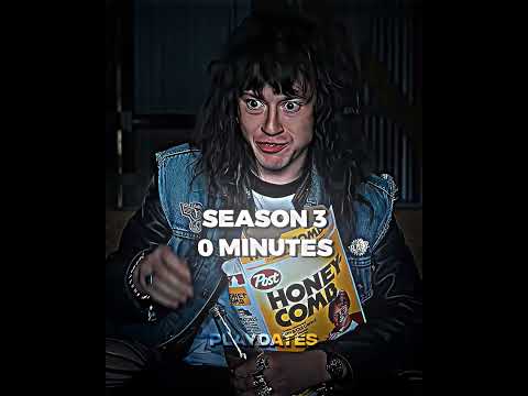 Eddie Munson Screen Time #strangerthings #steveharrington #eleven#eddiemunson #shorts