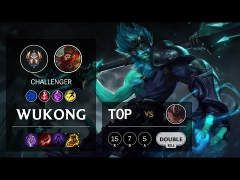Wukong Top vs Malphite - EUNE Challenger Patch 10.4