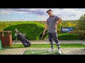 Aleš zkouší hrát GOLF jako profík | Jakub Maštalíř