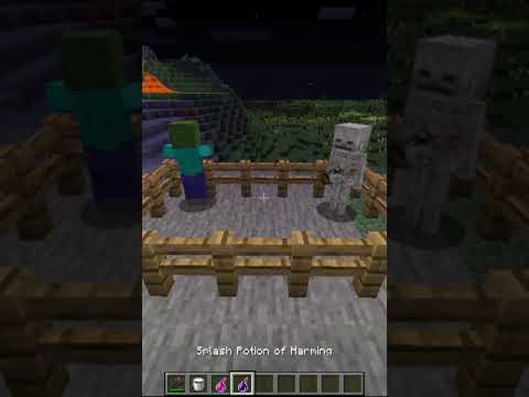 How Do Potions Of Healing And Harming Effect Undead Mobs? (Minecraft Facts)