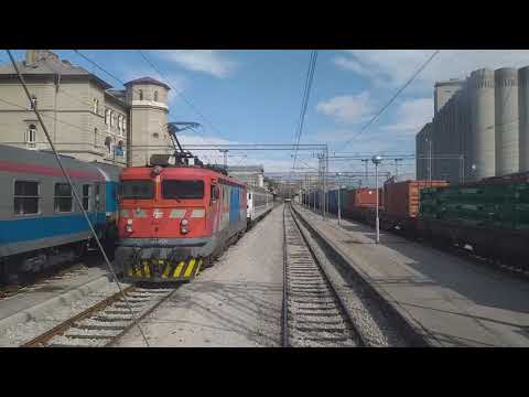 Train Croatia 91 55 0600 001-8 Cab Ride