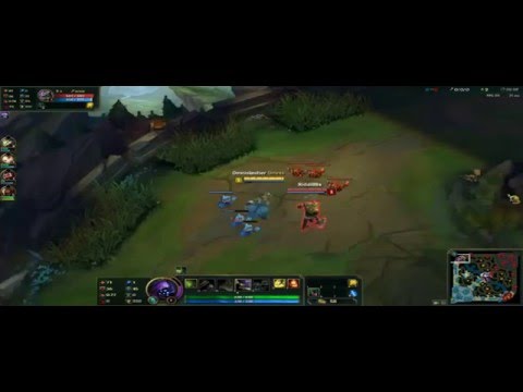 How to 1st blood level 1 Jax vs Nasus