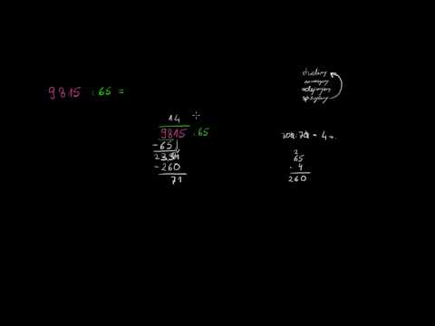 Dzielenie pisemne - ćwiczenia