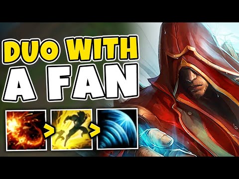 DUO WITH A FAN AND CARRYING HIM WITH LEE SIN! (INSANE LEE MECHANICS) - League of Legends