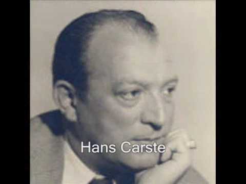 Hans Carste - Wie geht´s mein Fräulein