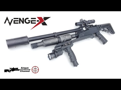 Avenge-X Tactical CARBINE Air Rifle (COMPACT) Multi-Caliber PCP Airgun FULL REVIEW