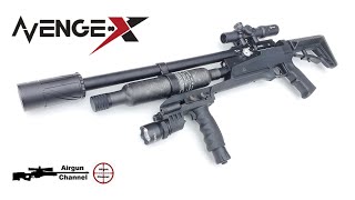 Avenge-X Tactical CARBINE Air Rifle (COMPACT) Multi-Caliber PCP Airgun FULL REVIEW