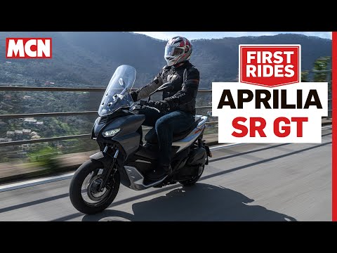Aprilia's new SR GT handles like a motorbike with the practicality of a scooter | MCN review
