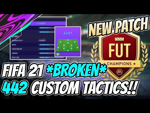 FIFA 21 MOST *META* 442 CUSTOM TACTICS & PLAYER INSTRUCTIONS POST PATCH! | FIFA 21 ULTIMATE TEAM