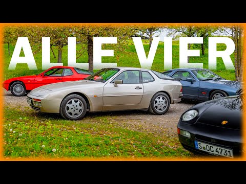 Alle Porsche Transaxles! // Zum HEIZR Club Meet mit 924, 944 S2, 968 Clubsport & 928 S4