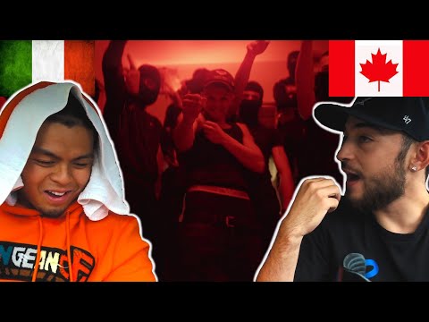 CANADIANS REACT TO ITALIAN RAP - Rhove - YE FREESTYLE (prod. Madfingerz & Usa Beats)